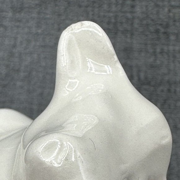 Vintage Ceramic Cow Milk Pitcher Creamer Jug Country Cow Decor Farmhouse Rare - Picture 9 of 9